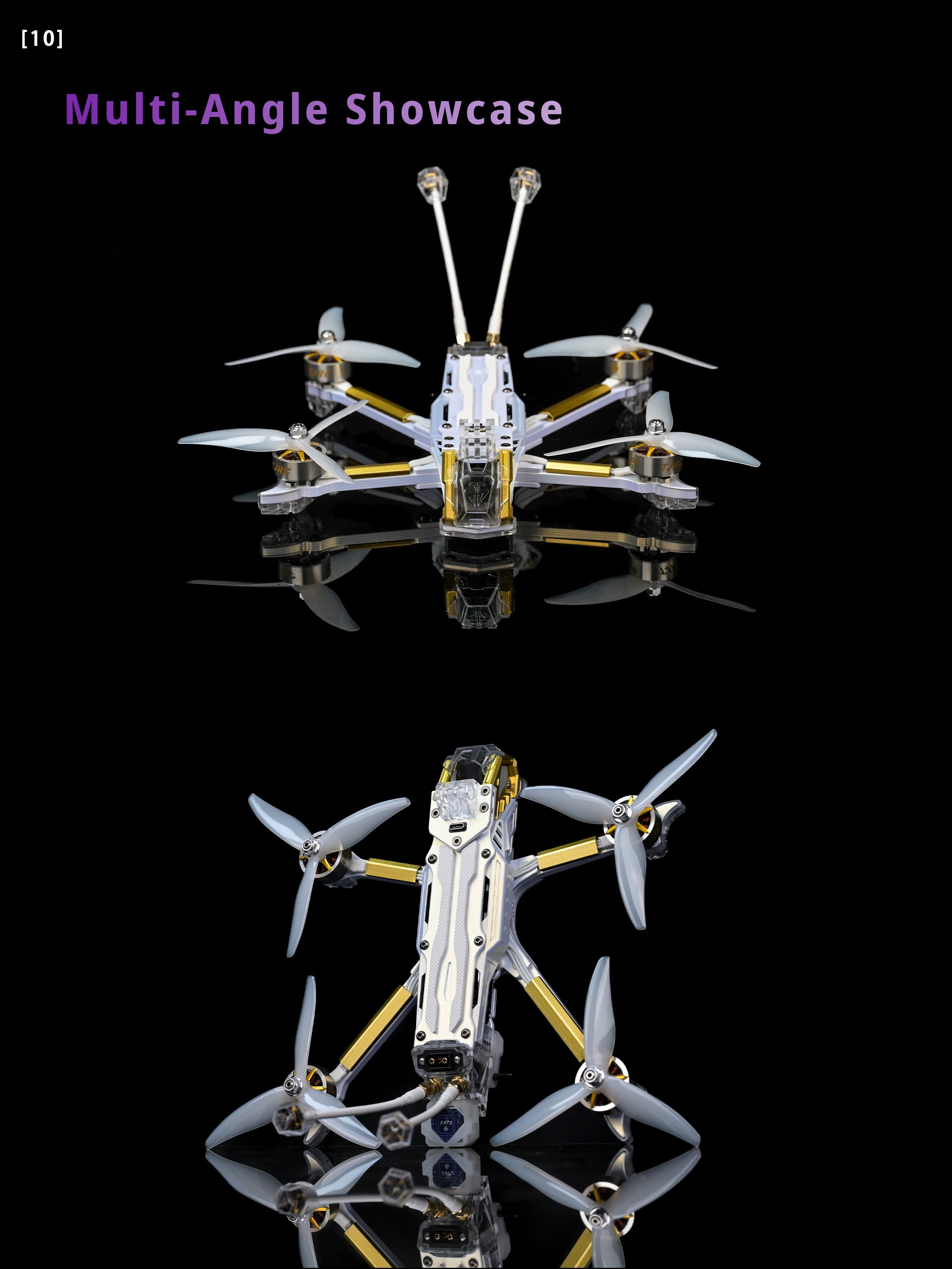 TJRC J5V2 Wide X O4 Pro 5-Inch FPV Drone Power Kit Review | SoarSky