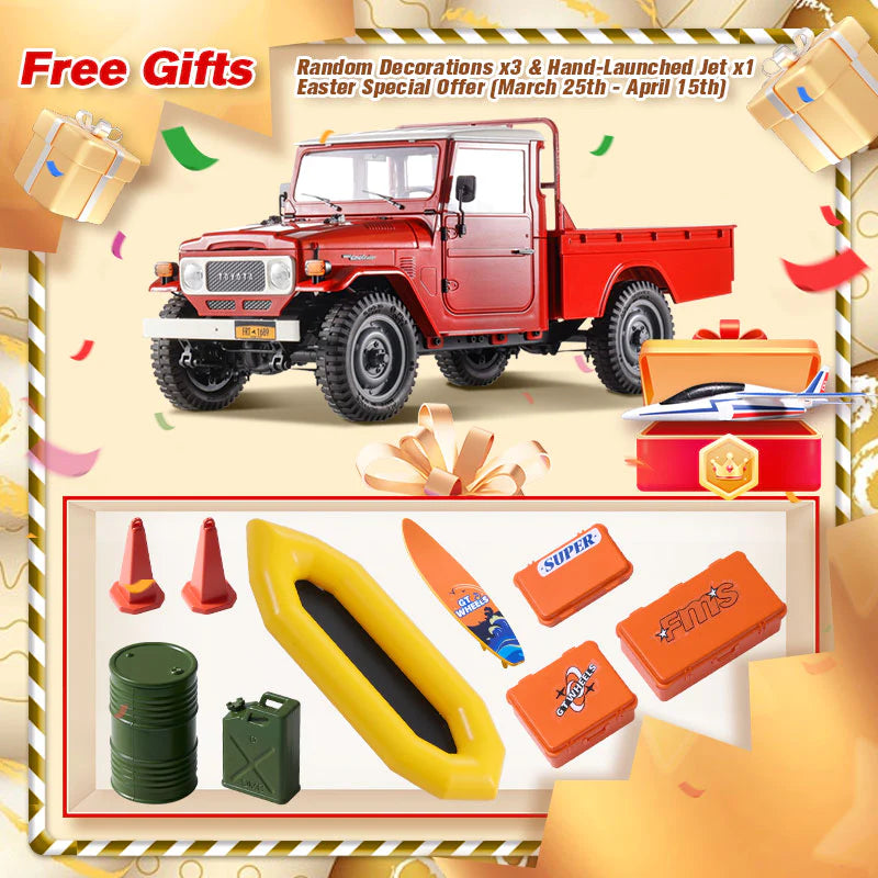 FMS 1:12 TOYOTA FJ45 Pickup Truck RTR – SoarSky FMS 1:12 TOYOTA FJ45 Pickup Truck RTR – SoarSky