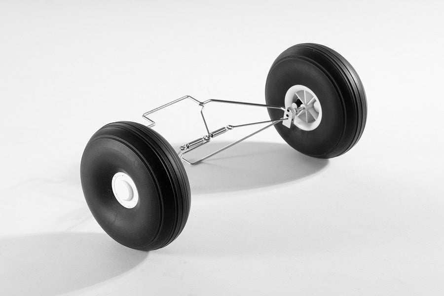 front landing gear FMS 1300mm PA-18 Set Replacement Blattnummer:14 Zuid-Holland-Noord 1:61.000 Entlacken Von Carbon... MASH racks quality spare and upgrade