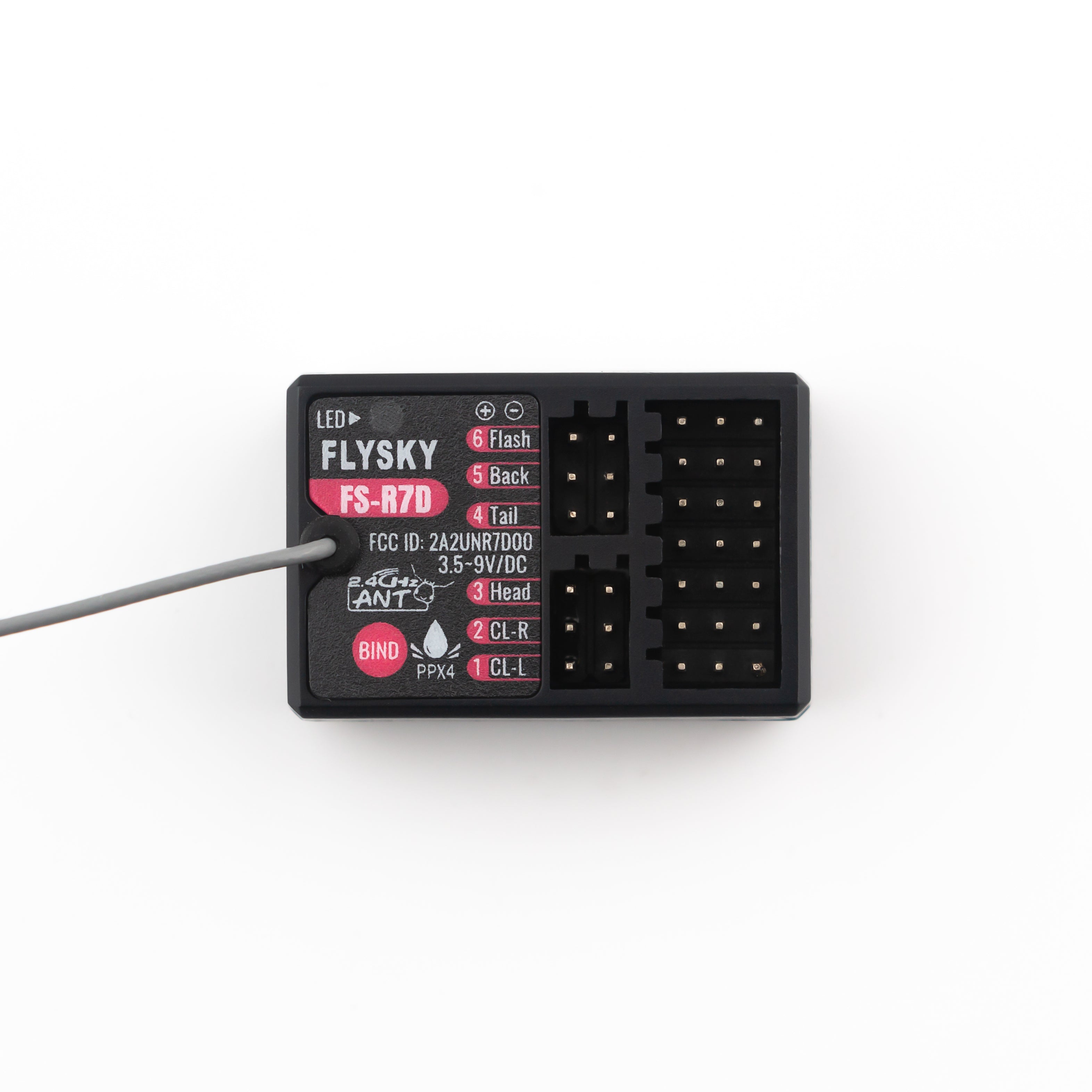 Flysky 2.4G ANT-Protokoll-Empfänger R7P/R4P/R4D/R4M/R4B/R4D-ESC/R7V