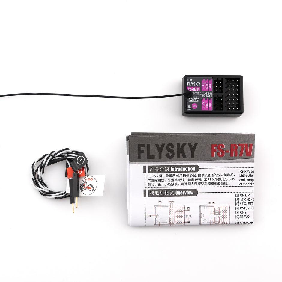 Flysky 2.4G ANT-Protokoll-Empfänger R7P/R4P/R4D/R4M/R4B/R4D-ESC/R7V