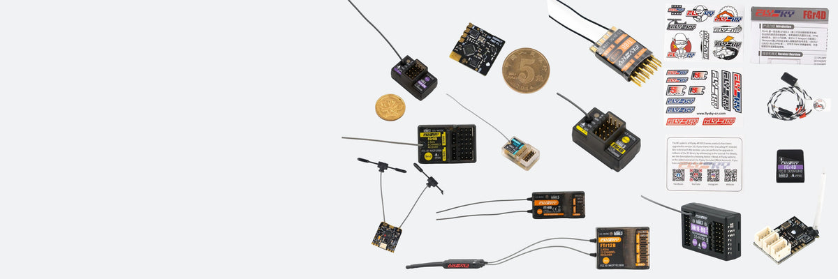 Flysky RC receivers for cars, boats, aircraft and engineering vehicles