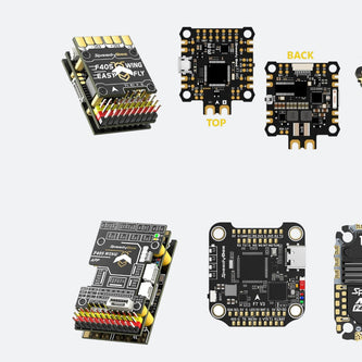 SpeedyBee FPV flight controllers, ESC stacks, frames and drone accessories