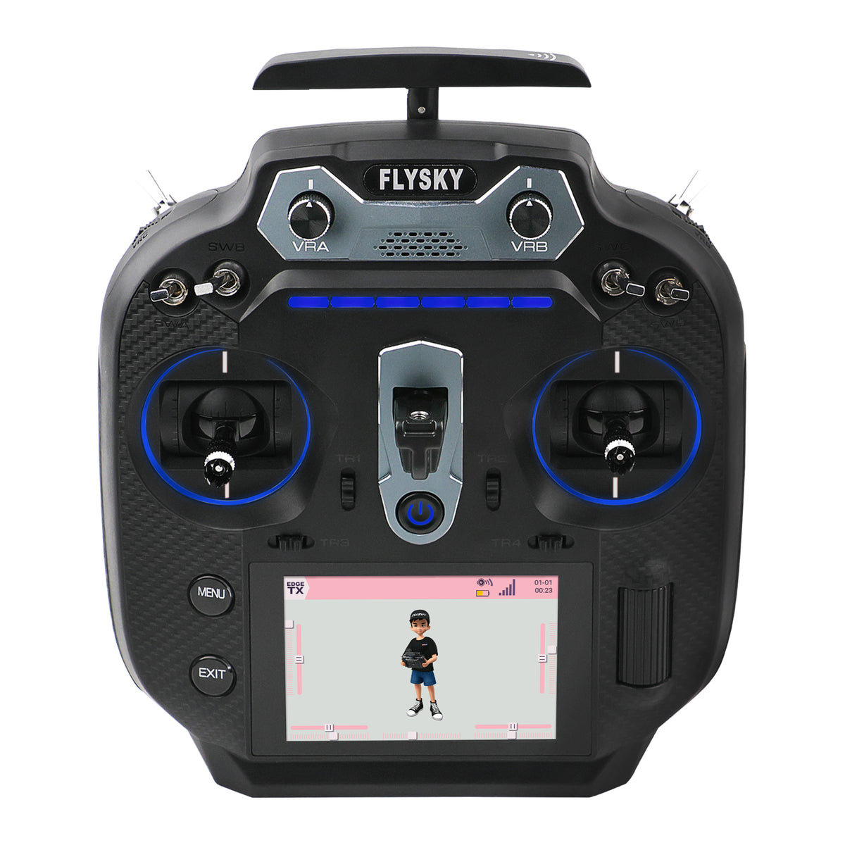 Flysky FS-ST16 2.4GHz 16CH EdgeTX Radio Transmitter with 3.5