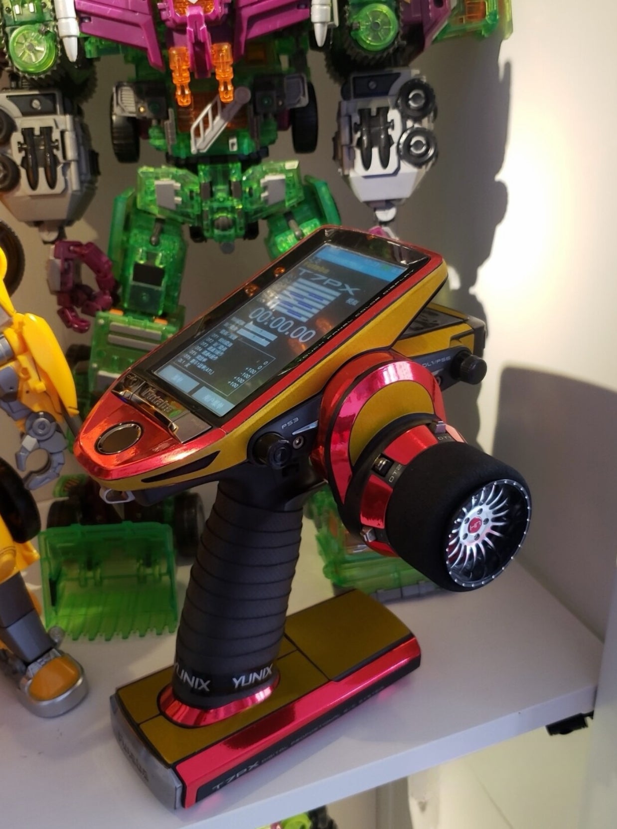 Futaba 7px Controller-Aufkleber 4px 4pm 4pv Iron Man Edition