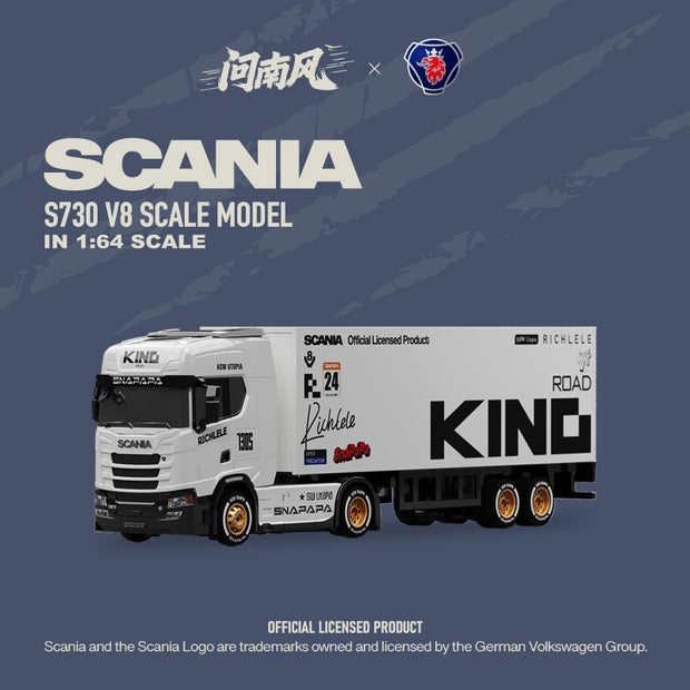 Scania 1:64 Licensed RC Truck & Container Trailer
