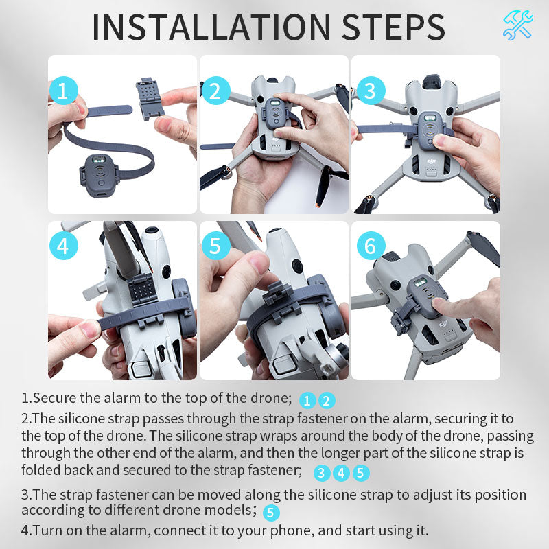 DRONE UNIVERSAL ALARM SYSTEM