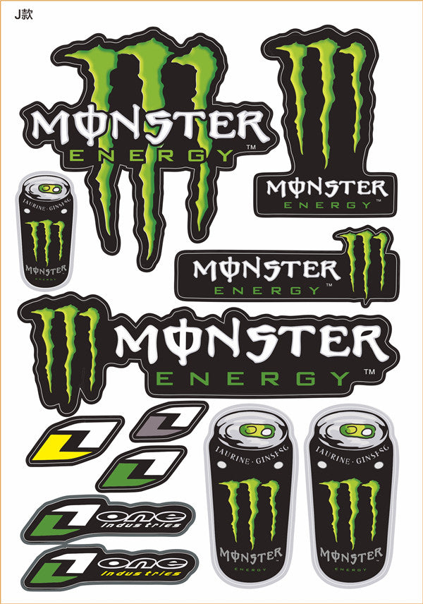 1/10 simulation climbing car stickers drift stickers scx10 trx4 trx6 KM4 RC car shell stickers