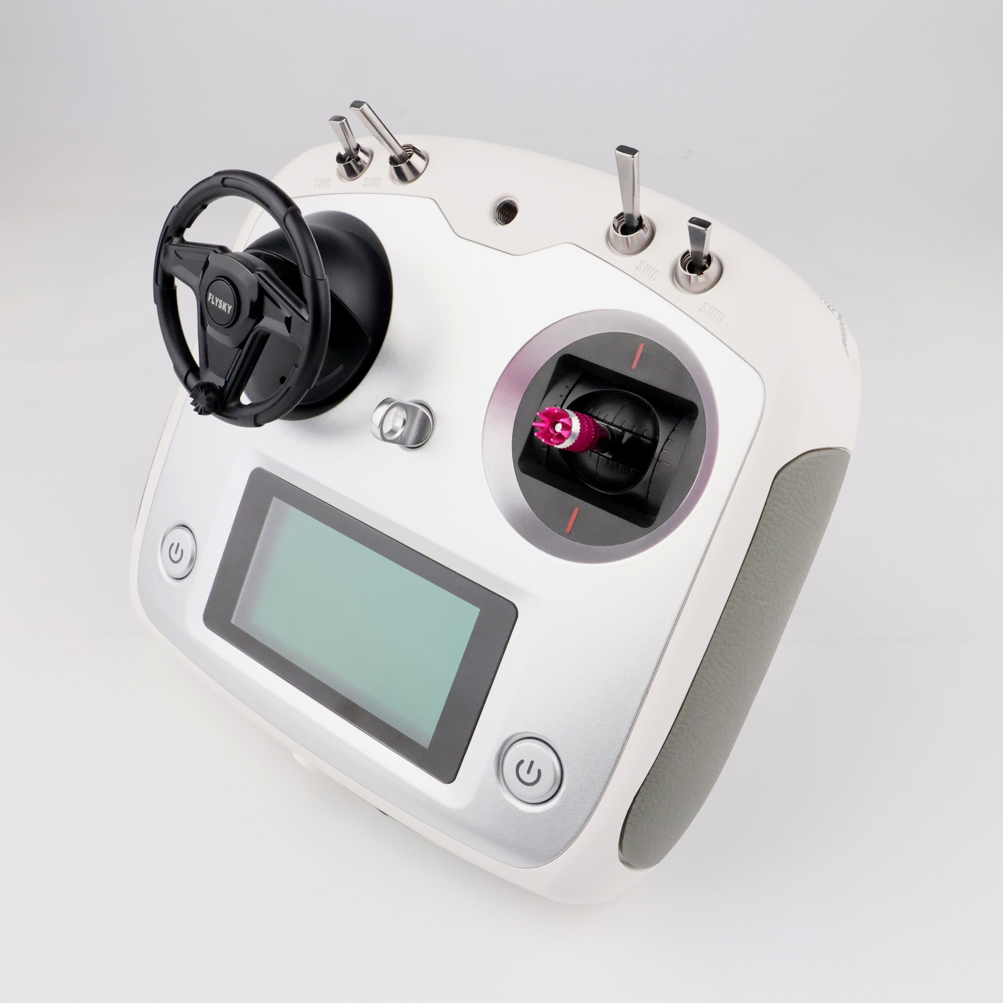 Flysky FS-ZCZ-STW01 Steering Wheel Gimbal simulated drivering for FS-ST8 FS-i6s DIY Upgrade