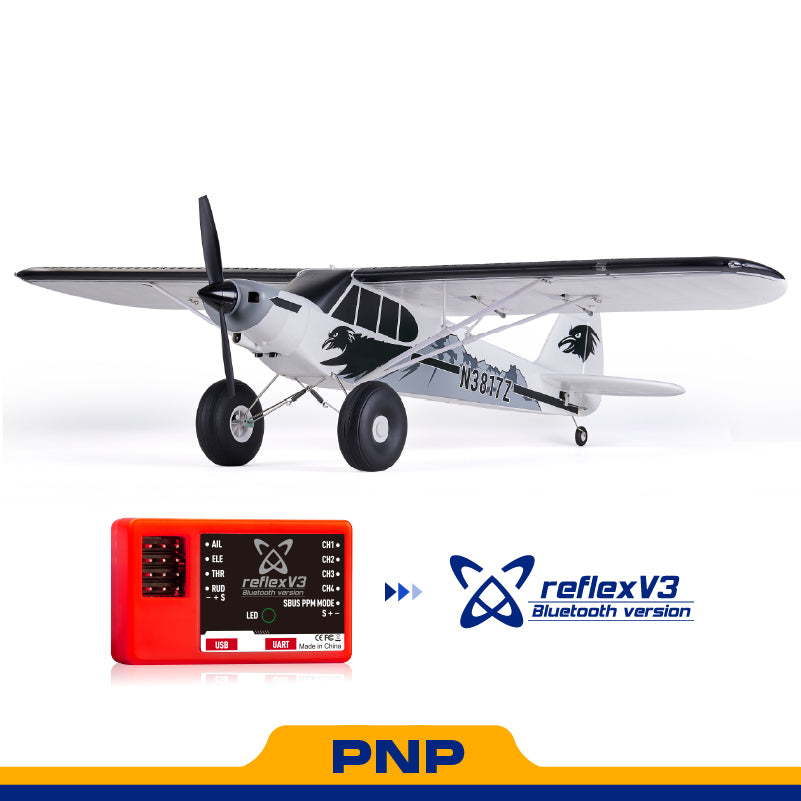 FMS 1300mm PA-18 Super Cub with Reflex V3, PNP / RTF (Only Shipped to Canada)