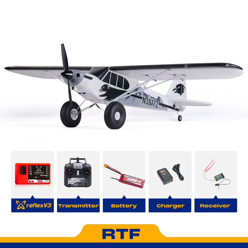 FMS 1300mm PA-18 Super Cub with Reflex V3, PNP / RTF (Only Shipped to Canada)