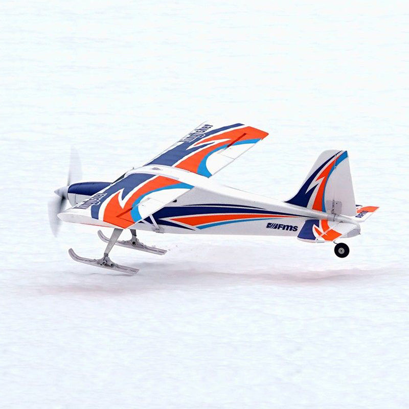 FMS 1400mm Kingfisher PNP with Reflex V3, Wheels, Floats, Skis, Flaps