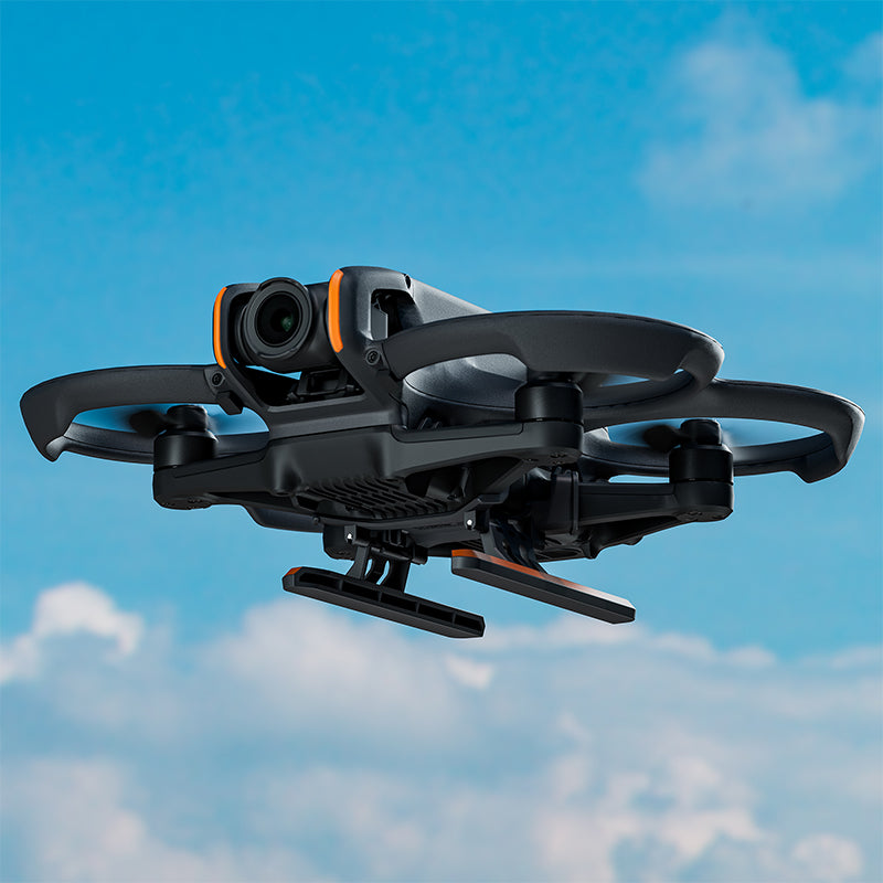 AVATA2 special height-enhancing tripod, quick-release folding landing gear, sled anti-fall training rack, orange