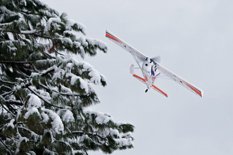 FMS 1400mm Kingfisher PNP with Reflex V3, Wheels, Floats, Skis, Flaps