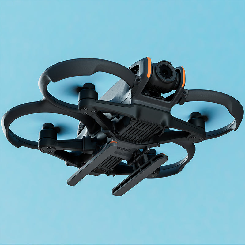 AVATA2 special height-enhancing tripod, quick-release folding landing gear, sled anti-fall training rack, orange