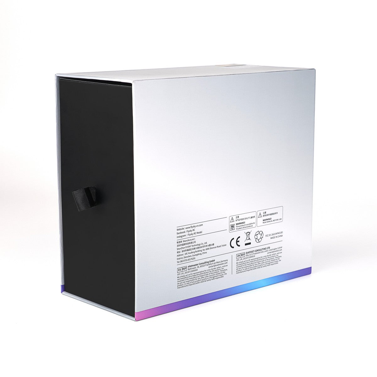 Flysky ProArt PA01 2.4GHz Hall Gimbal EdgeTX ELRS Radio Controller for FPV Drone - Back Box with Certifications