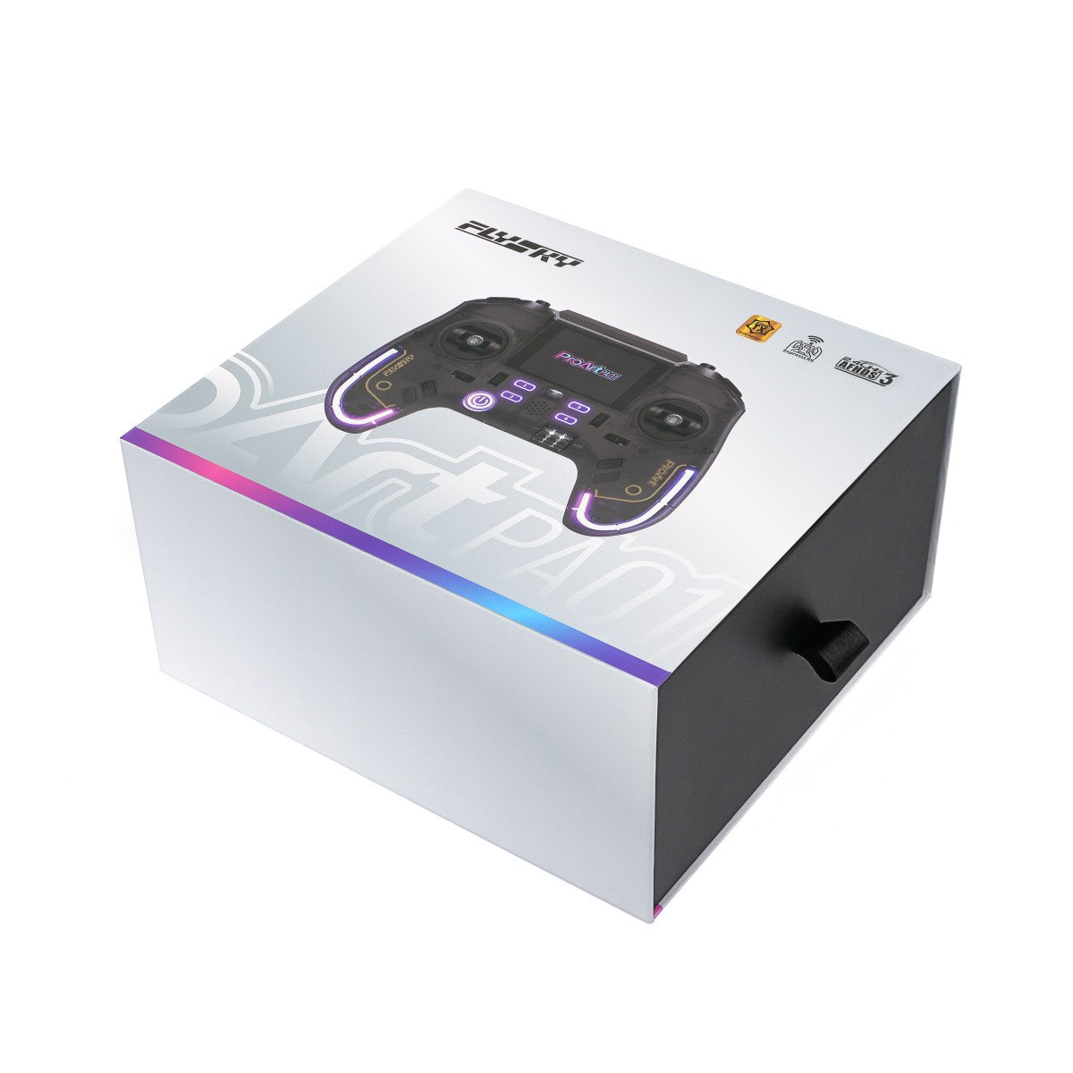 Flysky ProArt PA01 2.4GHz Hall Gimbal EdgeTX ELRS Radio Controller for FPV Drone - Top Box View