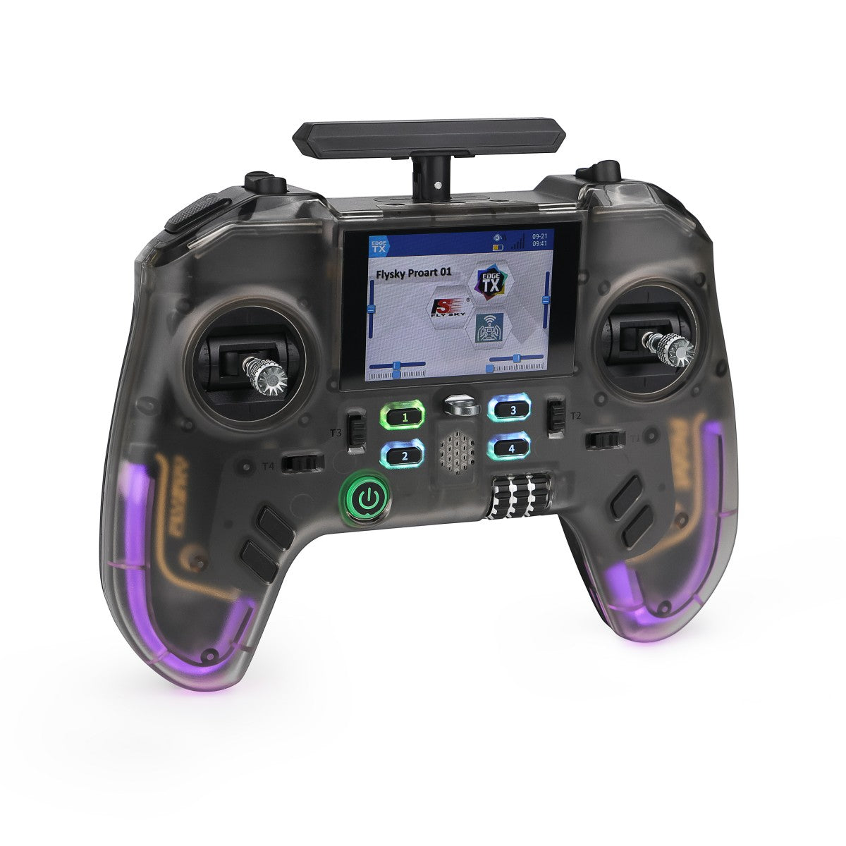 Flysky ProArt PA01 2.4GHz Hall Gimbal EdgeTX ELRS Radio Controller Side View
