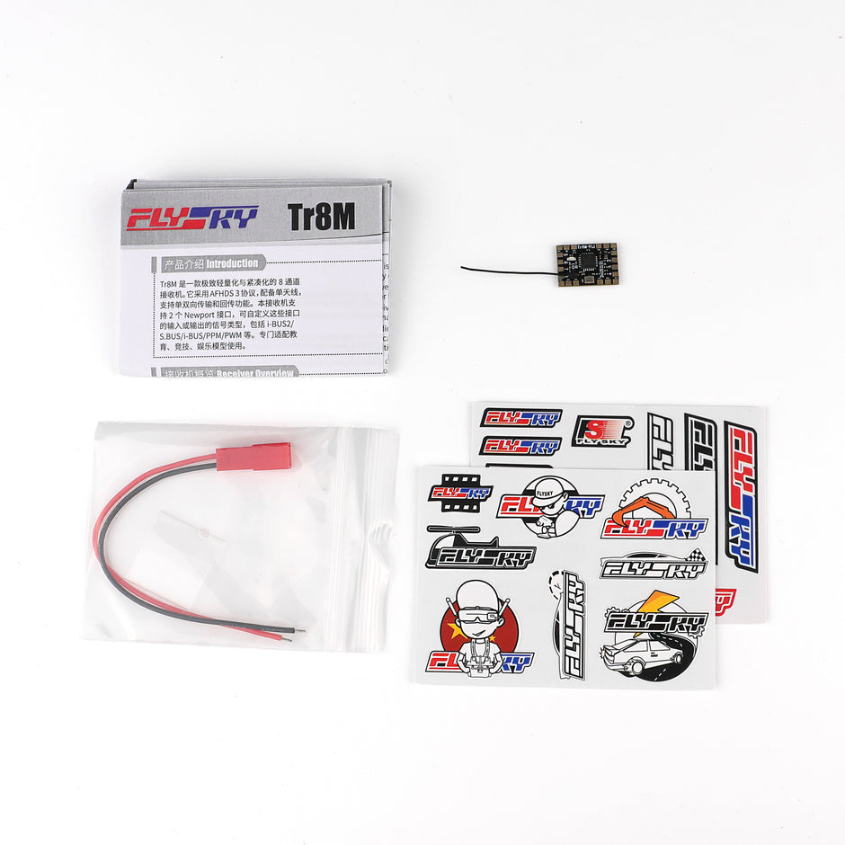 FlySky Tr8M 8-Channel AFHDS 3 Micro Receiver