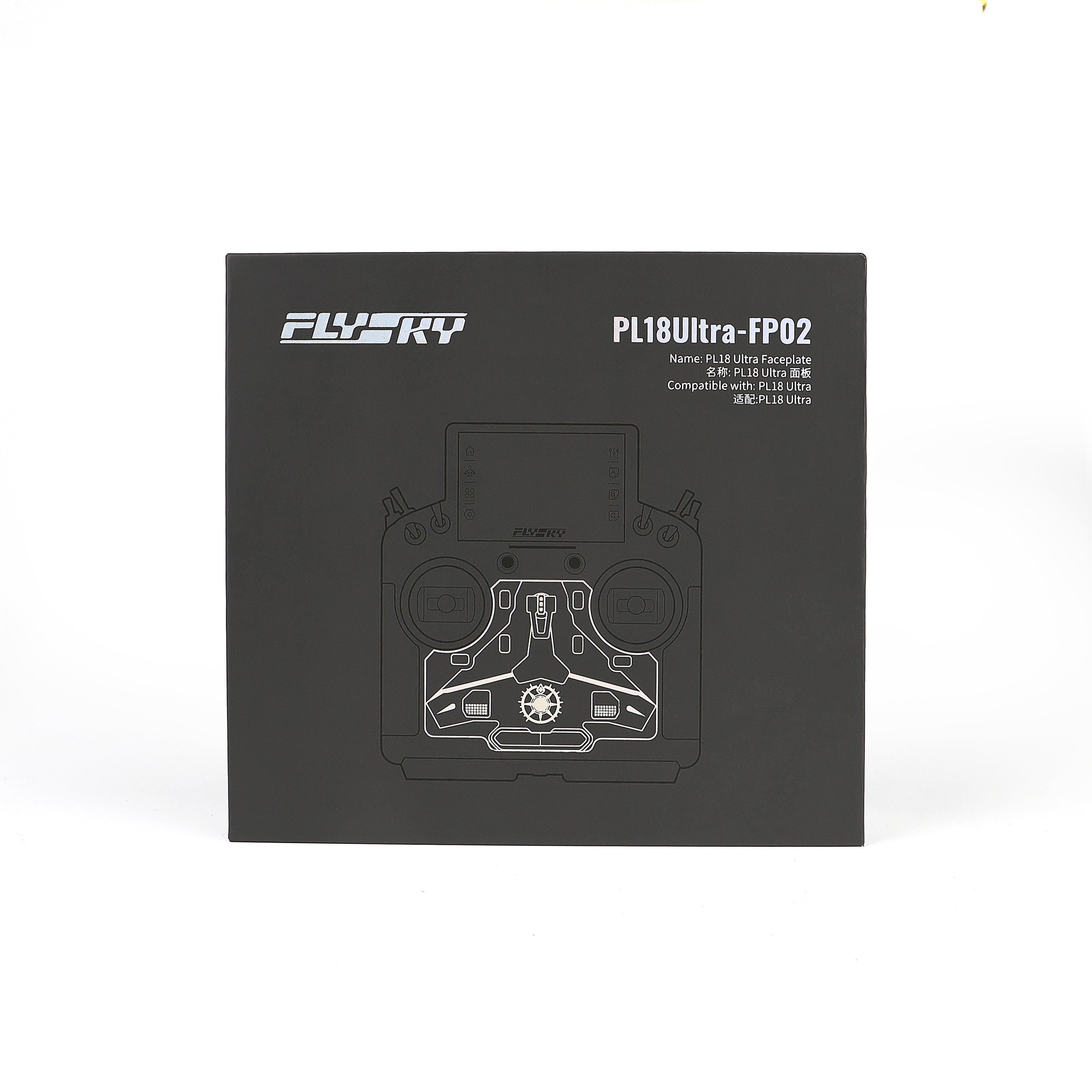 Flysky PL18 Ultra FP02 Metal Face Cover | Paladin Transmitter Replacement Panel