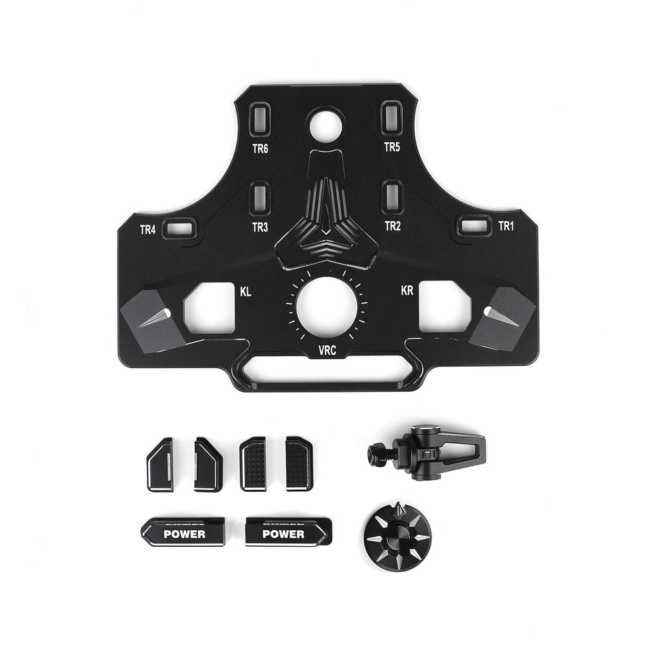 Flysky PL18 Ultra FP02 Metal Face Cover | Paladin Transmitter Replacement Panel