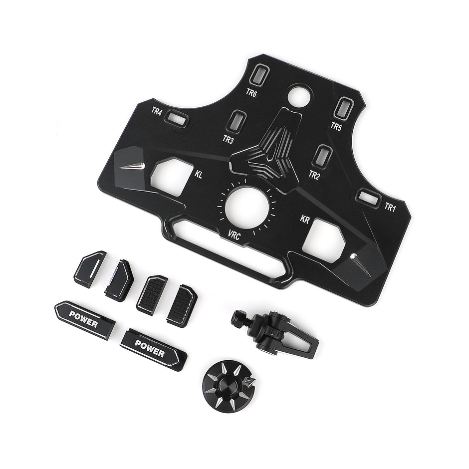 Flysky PL18 Ultra FP02 Metal Face Cover | Paladin Transmitter Replacement Panel