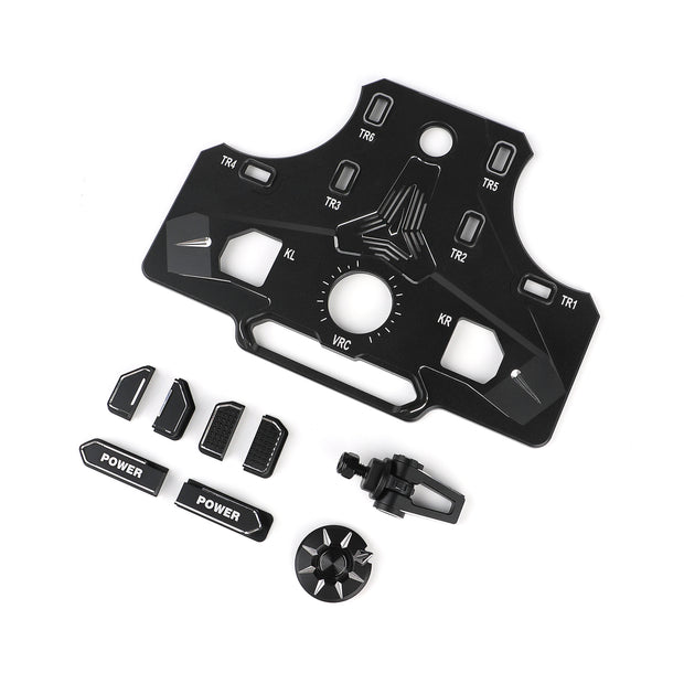 Flysky PL18 Ultra FP02 Metal Face Cover | Paladin Transmitter Replacement Panel