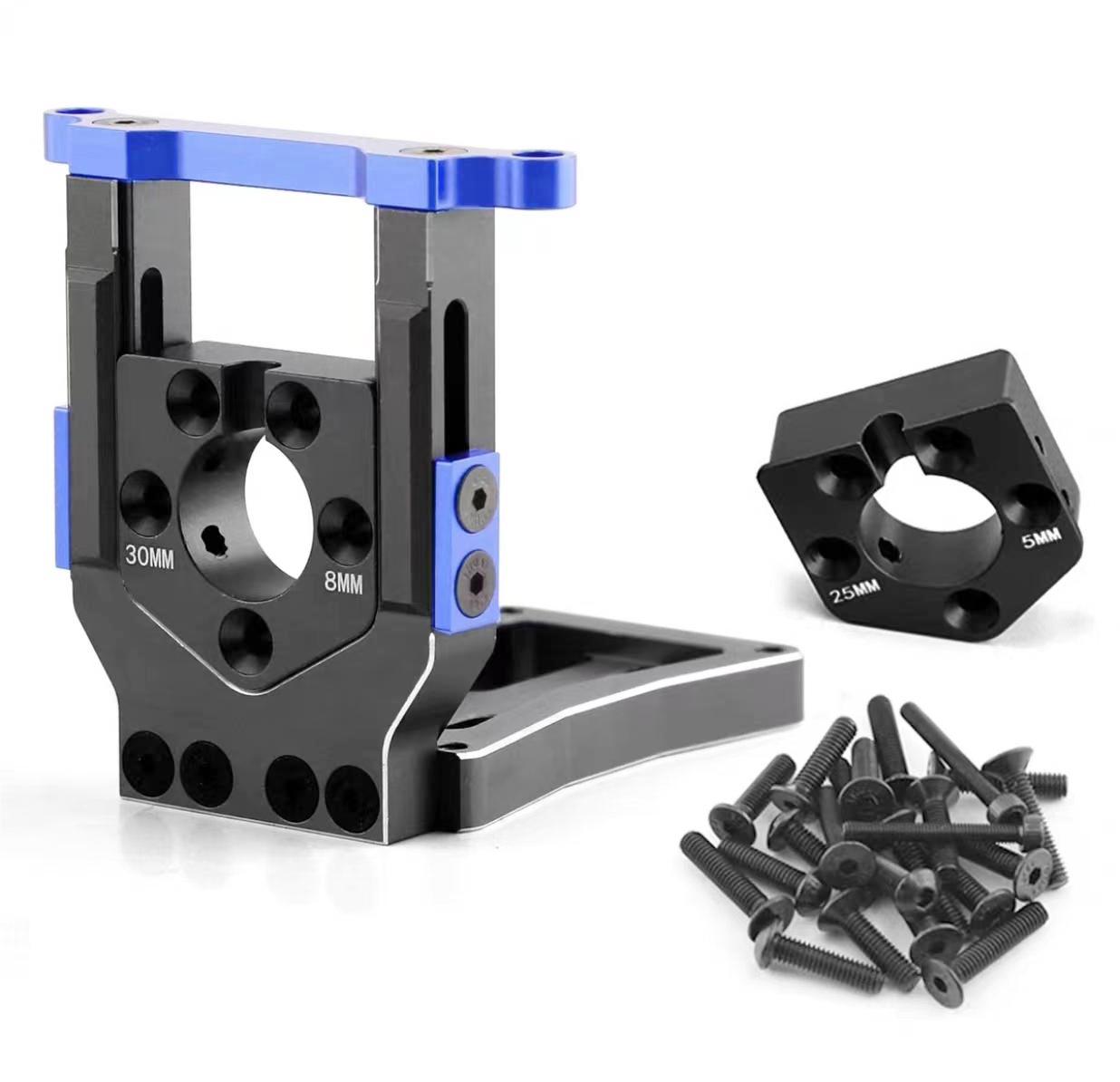 Support moteur renforcé à dégagement rapide en alliage d'aluminium Traxxas X-Maxx