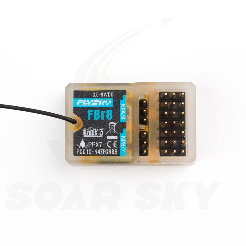 Récepteur étanche Flysky FBr8 Récepteur amélioré AFHDS3