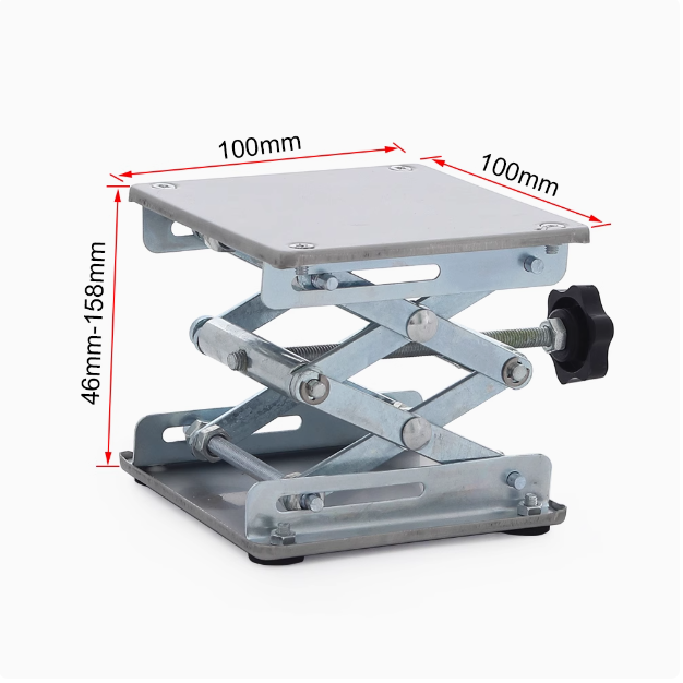 Scale Model Car Repair Stand Workbench Adjustable Height Display Stand Jack Car Maintenance Tool