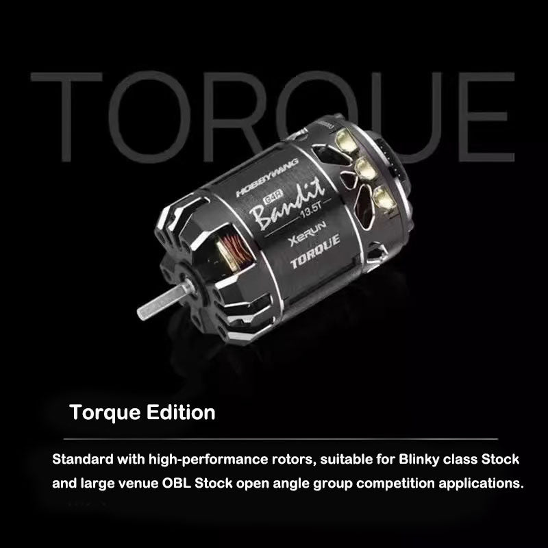 Hobbywing XERUN Bandit G4R Torque OBL 13.5T/17.5T 540 Sensored Brushless Motor