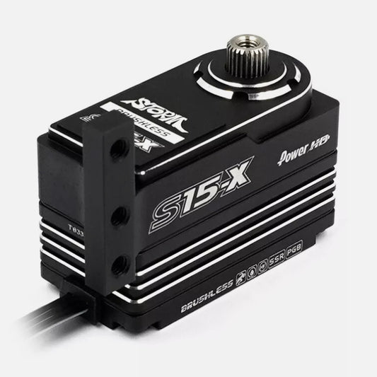 PowerHD S15-X SSR PGB HV Brushless 16.5kg 0.05sec Digital Servo For Xray X4