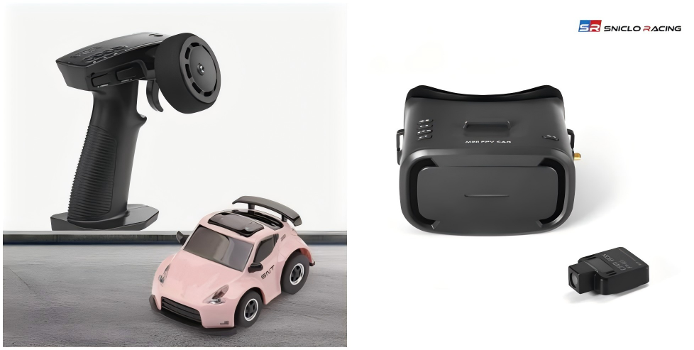 SNT&DIATONE 1:100 2009 370Z  Micro RC FPV Car/RTR Mini Car 5ch Mini  RC Remote Control Vehicle Gift For Children