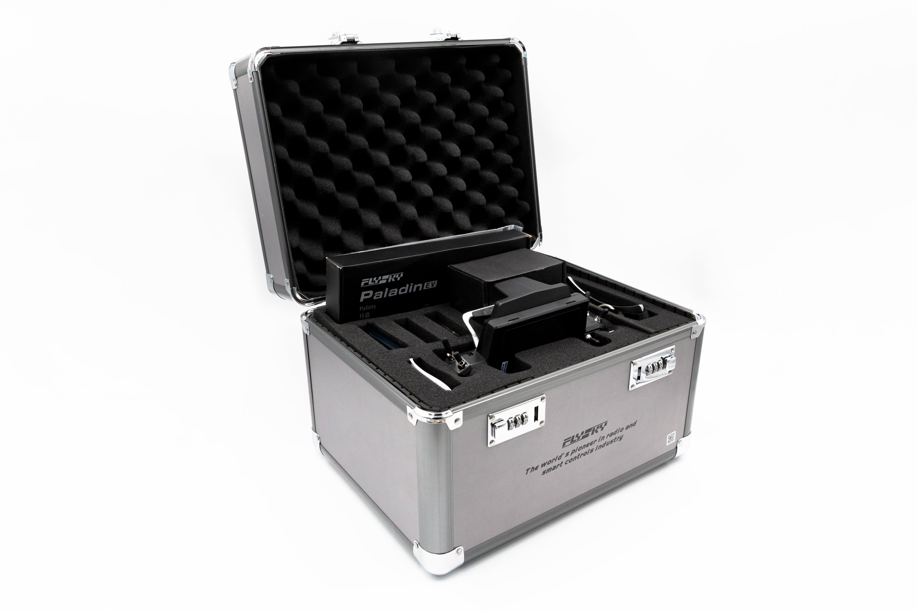 Soarsky Flysky Paladin PL18 EV 2.4GHz 18CH RC Transmitter with 5D Hall Sensor Gimbals AFHDS 3, 3.5 Inch TFT Touching Screen Radio Remote Controller for RC Engineering Vehicle