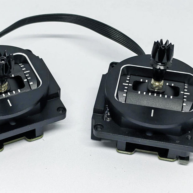 Flysky PL18 Schwarzes Hall-Gimbal