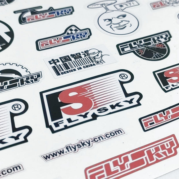 Flysky NB4+ NB4 Noble Pro stickers Flysky logo