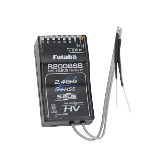 FUTABA R2008SB 2.4G 8-way Receiver For 6J/6K/8J/14SG/18MZ/18SZ