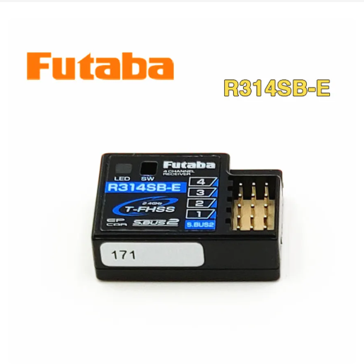 Futaba S.Bus kabelgebundener und kabelloser Empfänger R334SBS-E R314SB-E 