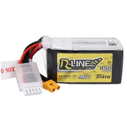 Tattu R-Line Gens Ace 1.0 2.0 LiPo Rechargeable Battery 550/650/750/850/1050/1300/1550/1800mah 95C 3S 4S 6S for RC FPV Racing