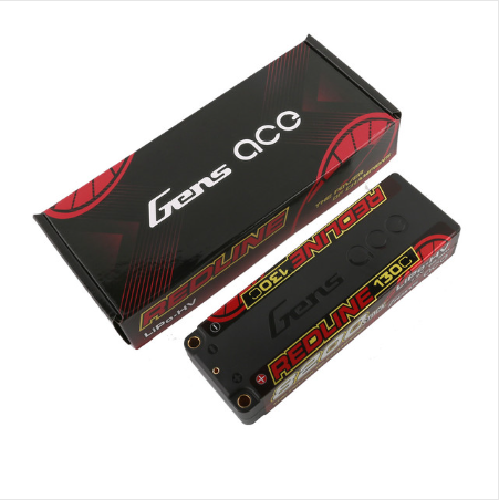 Batterie Lipo Gens Ace 8200mAh 2S 7.6V 130C HardCase HV Redline Series