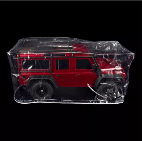 1/10 simulation climbing car model car PVC dust cover car cover static display transparent cover SCX10 TRX4