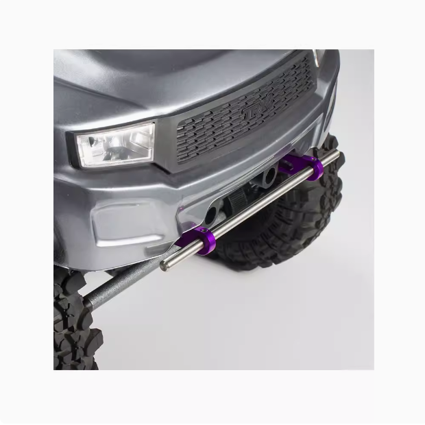 1/10 simulated climbing car CNC aluminum alloy adjustable bumper SCX10 TRX4 easy-to-control DIY front and rear anti-collision