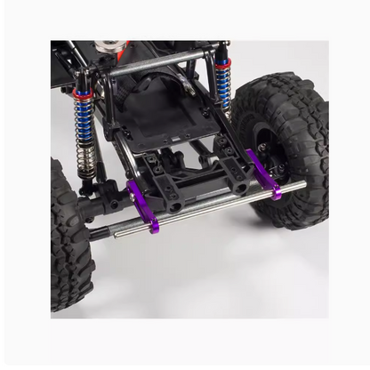 1/10 simulated climbing car CNC aluminum alloy adjustable bumper SCX10 TRX4 easy-to-control DIY front and rear anti-collision