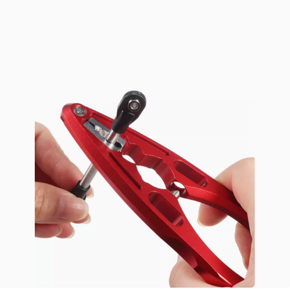 Aluminum CNC Pliers Pivot Ball Disassembly Tool Shock Body Shaft Holder for 1/10 RC Crawler Boats Drones LCG Rigs Links Building