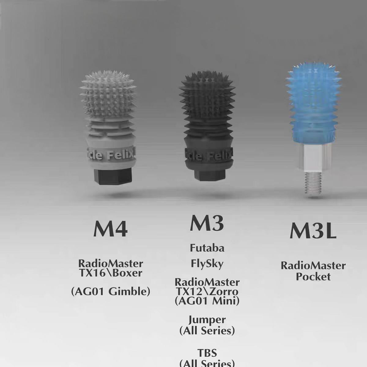 Flysky Radiomaster Jumper TBS Transmitter Gimbal Stick  Protector V3