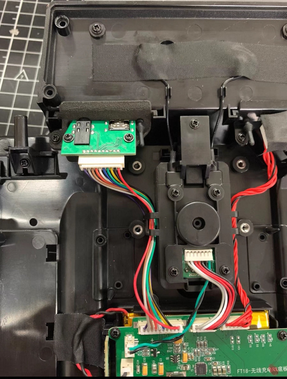 Flysky Paladin Paladinev PL18EV Type C charging port module modification charging port