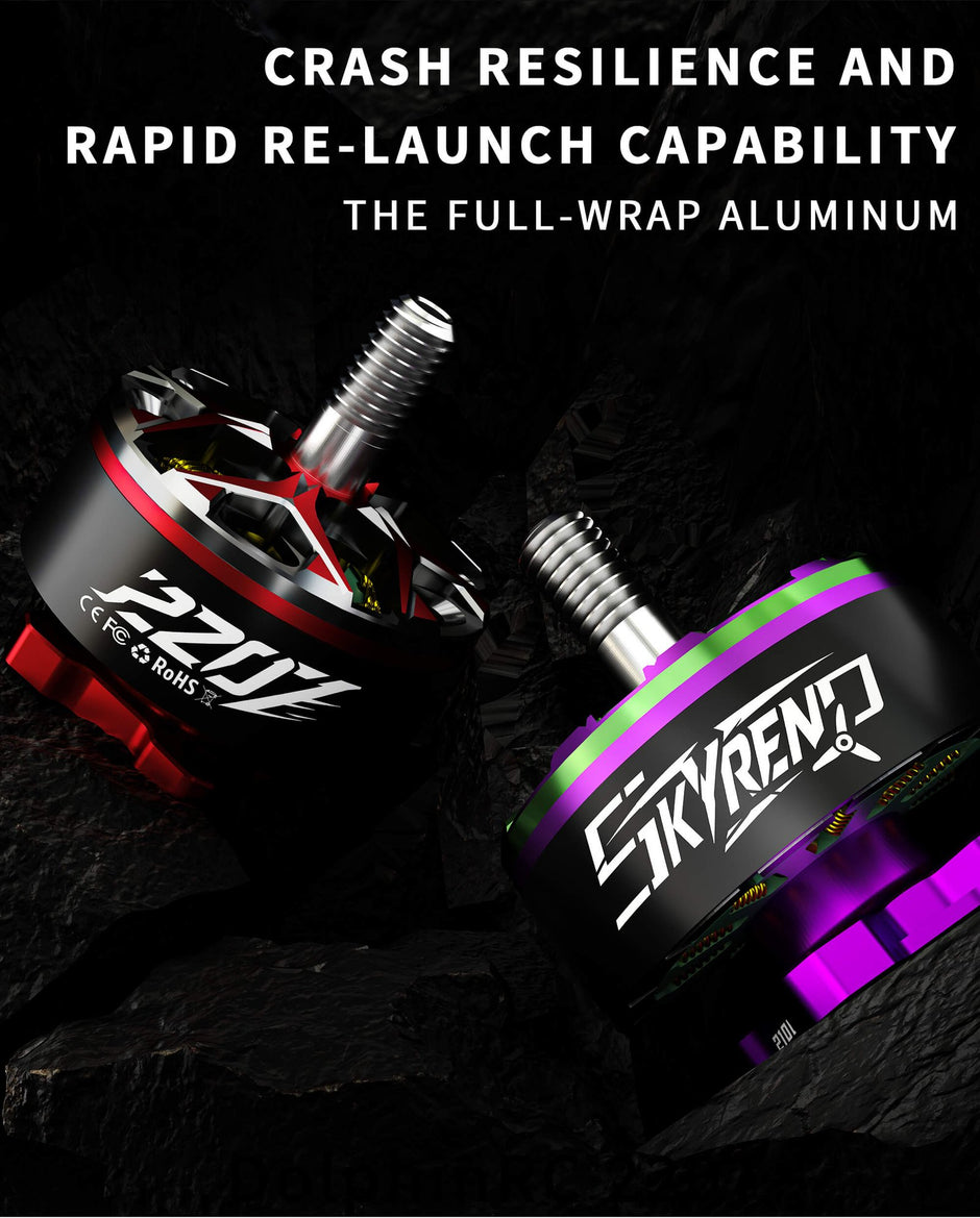 Dolphinrc SkyRend 2207 Brushless Motor -1950KV 2100KV