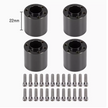 12mm Brass Hexagonal Joint SCX10 TRX4 Easy Control 1.9/2.2 VP Flybar Wheel Hub Widen Counterweight