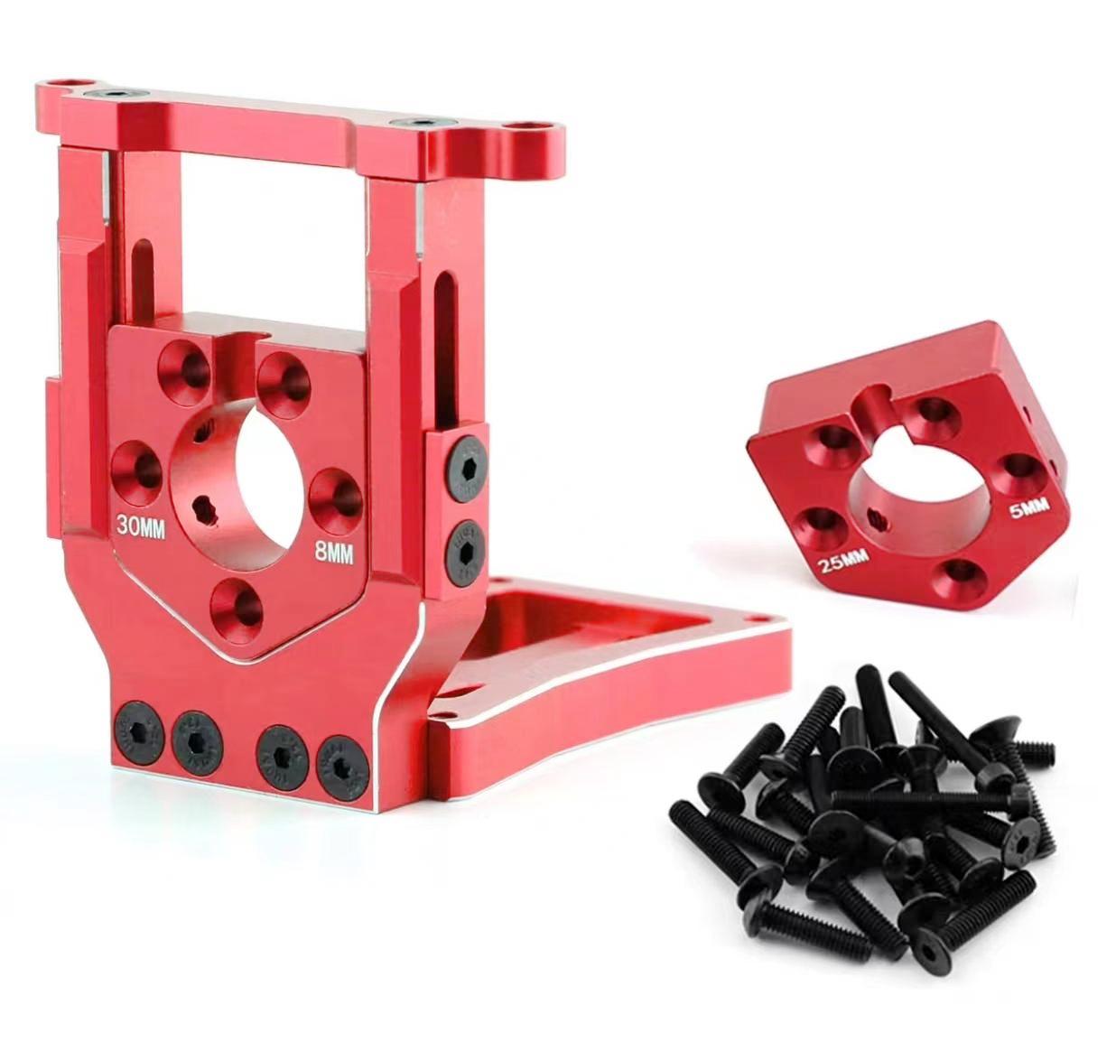 Support moteur renforcé à dégagement rapide en alliage d'aluminium Traxxas X-Maxx