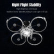 Soarsky DJI FLIP landing gear, drone night lights, UAV anti-collision lights